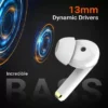 Fire-Boltt Fire Pods Ninja Pro 401 Earbuds TWS, IWP, Super Sync, Voice Assistant Bluetooth  (White, True Wireless) - Image 7